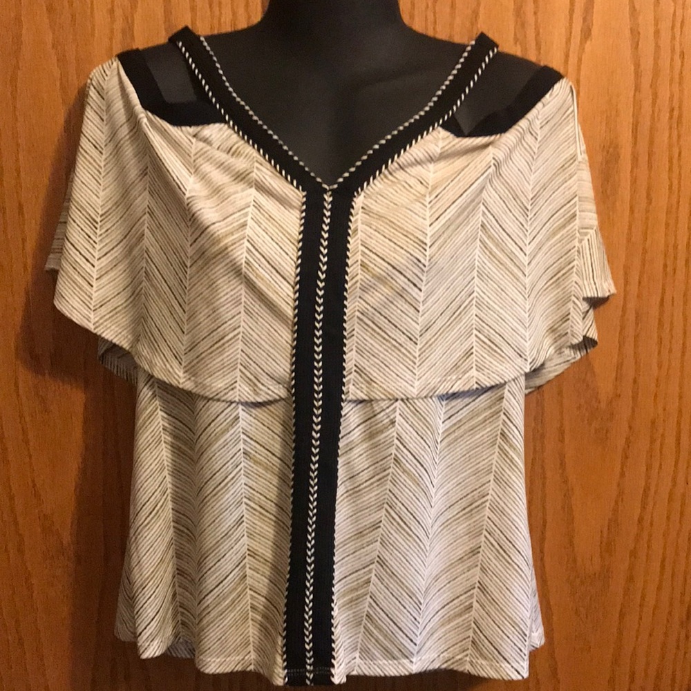 Womens cold shoulder top